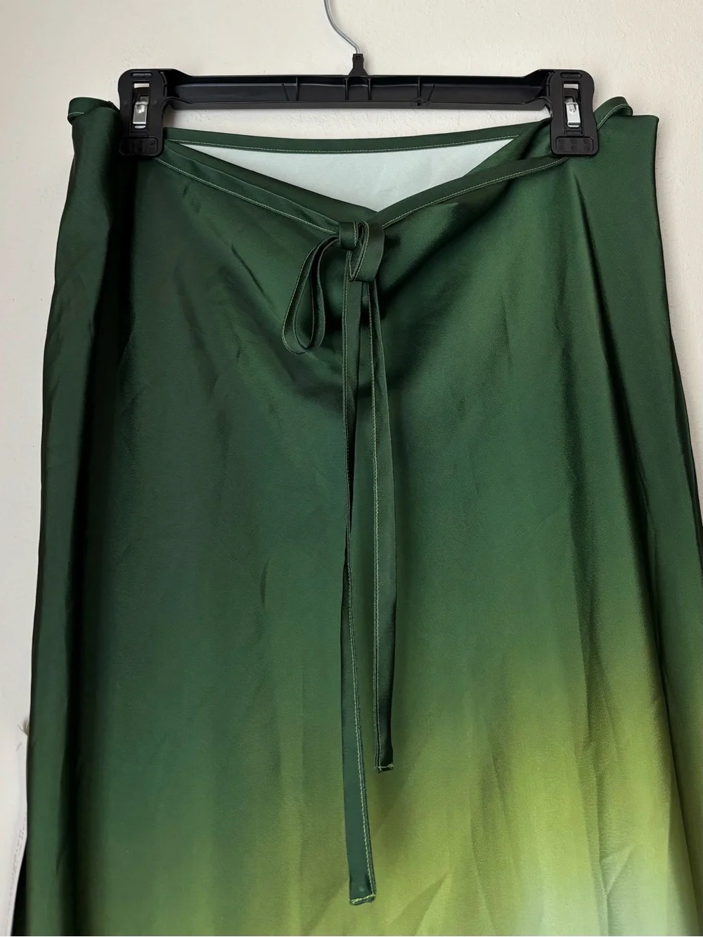 Rat & Boa Cypress Skirt in Dip Dye Green Size Small NEW Beach Vacation Bohemian - Picture 7 of 13